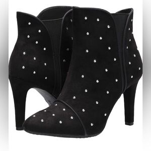 Nib Rialto Chanted Dress Studded Black Bootie